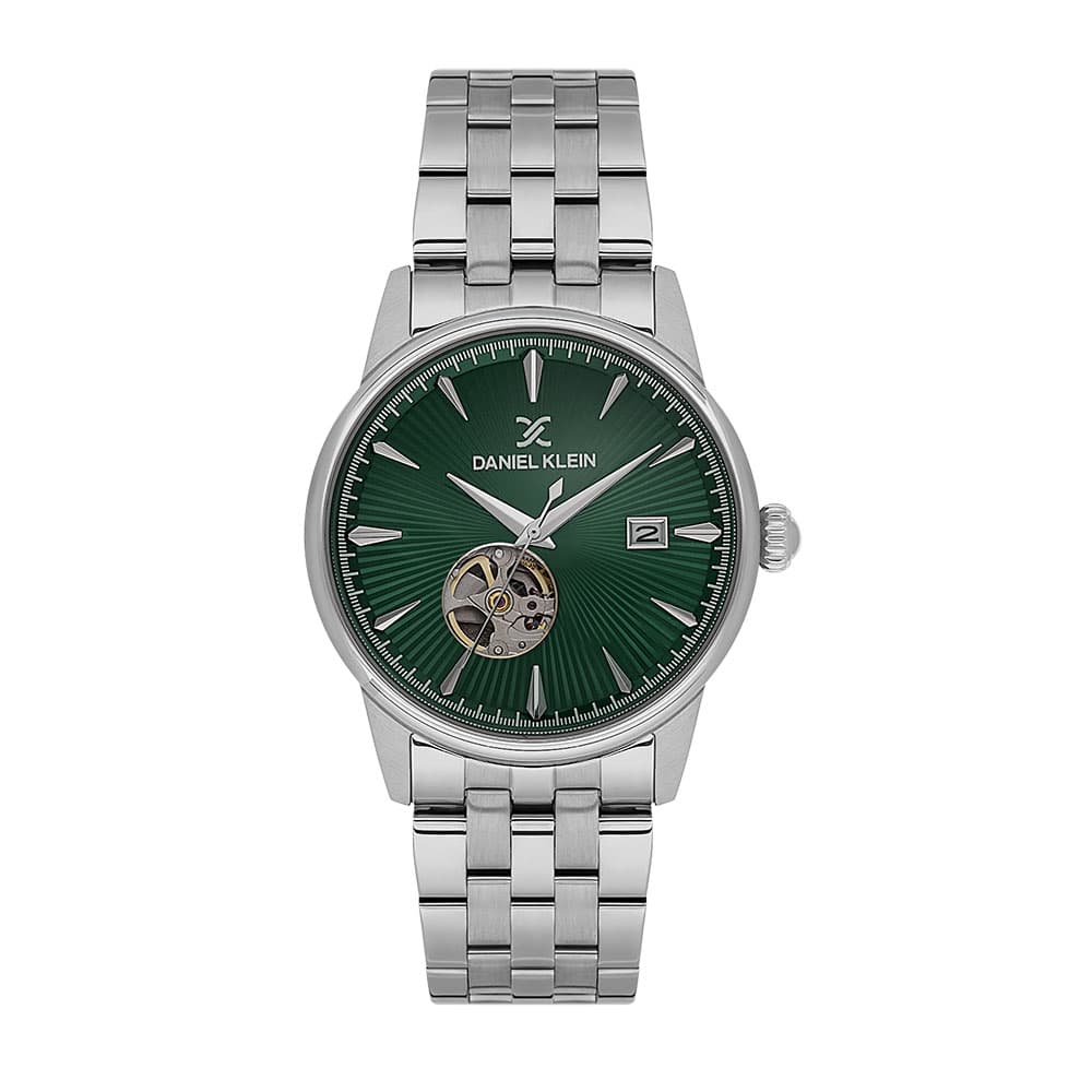 Daniel Klein Skeleton - Ceas Barbatesc Automatic Argintiu DK.1.14284-4
