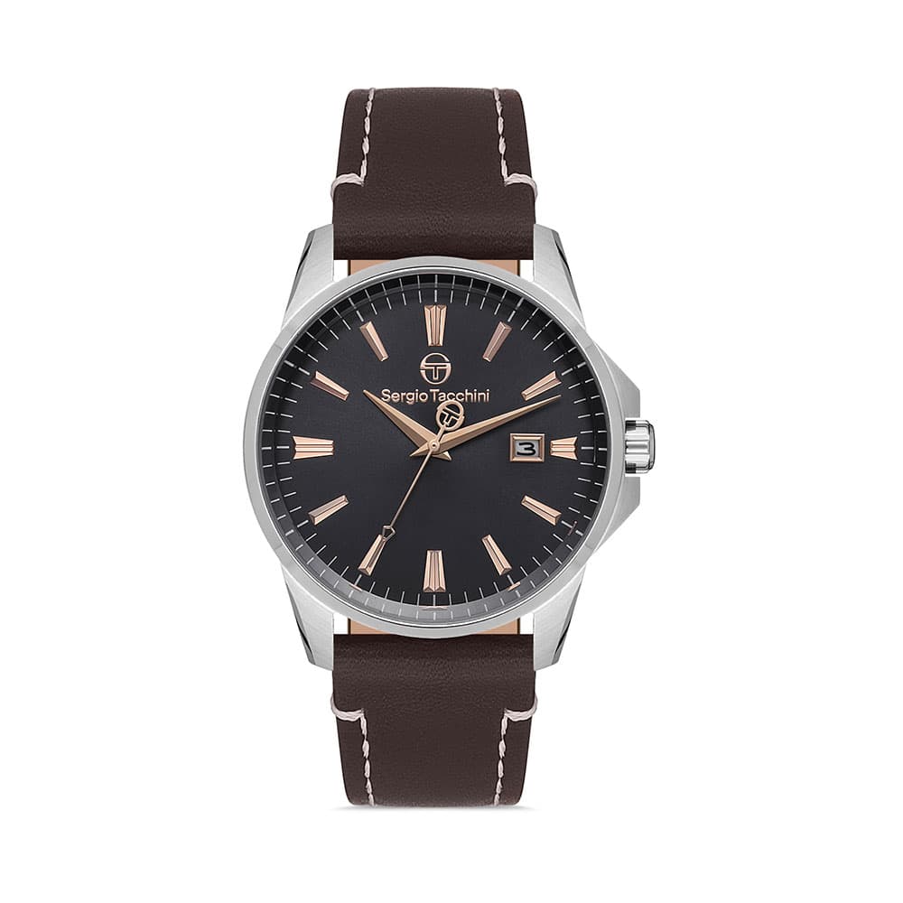 Sergio Tacchini Coastlife - Ceas Barbatesc Quartz Cafeniu ST.1.10345.1