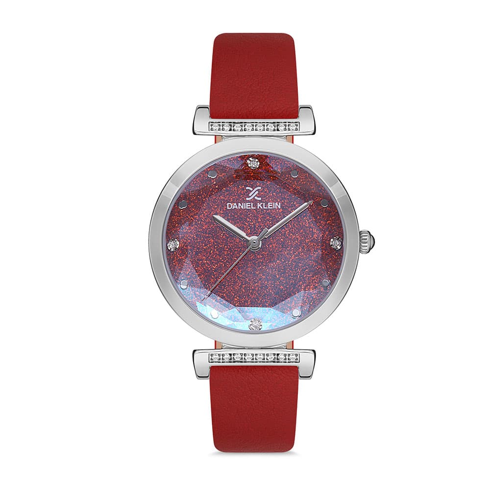 Daniel Klein Premium - Ceas Dama Quartz Rosu DK.1.12691.7
