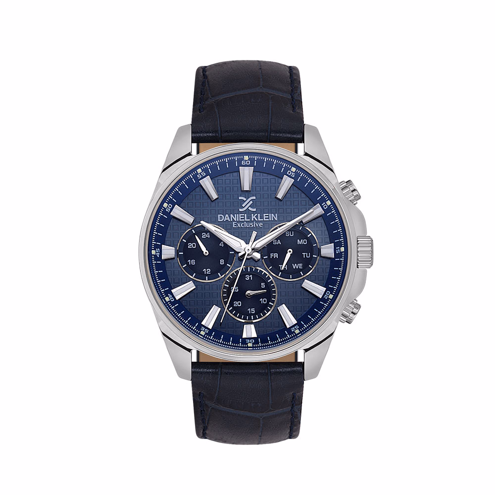 Daniel Klein Exclusive - Ceas Barbatesc Quartz Bleumarin DK.1.14239-3