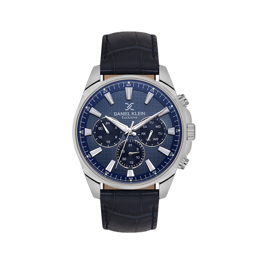 Daniel Klein Exclusive - Ceas Barbatesc Quartz Bleumarin DK.1.14239-3