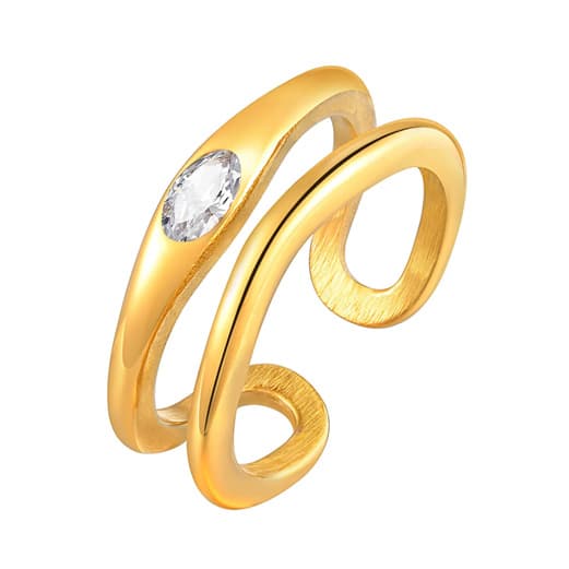 Inel Auriu Thia Jewelry S.Steel Dama
