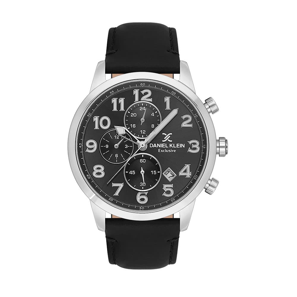 Daniel Klein Exclusive - Ceas Barbatesc Quartz Negru DK.1.13833.1