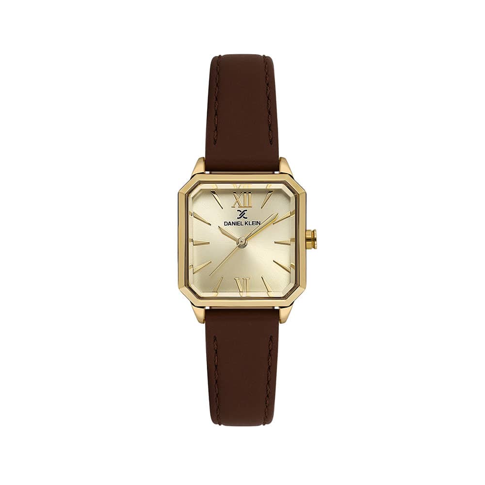 Daniel Klein Premium - Ceas Dama Quartz Cafeniu DK.1.13939.3