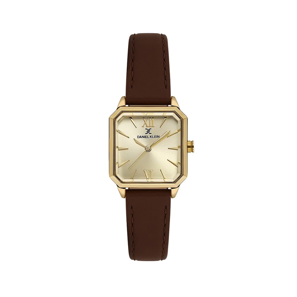 Daniel Klein Premium - Ceas Dama Quartz Cafeniu DK.1.13939.3