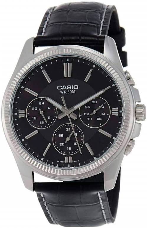 Мъжки аналогов часовник Casio Multi-Dial - Casio Collection - MTP-1375L-1AVDF