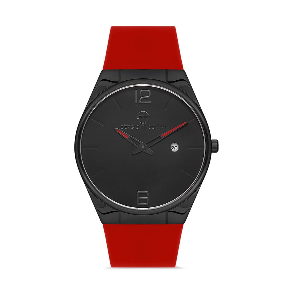 Sergio Tacchini Streamline - Ceas Barbatesc Quartz Rosu ST.1.10111.4