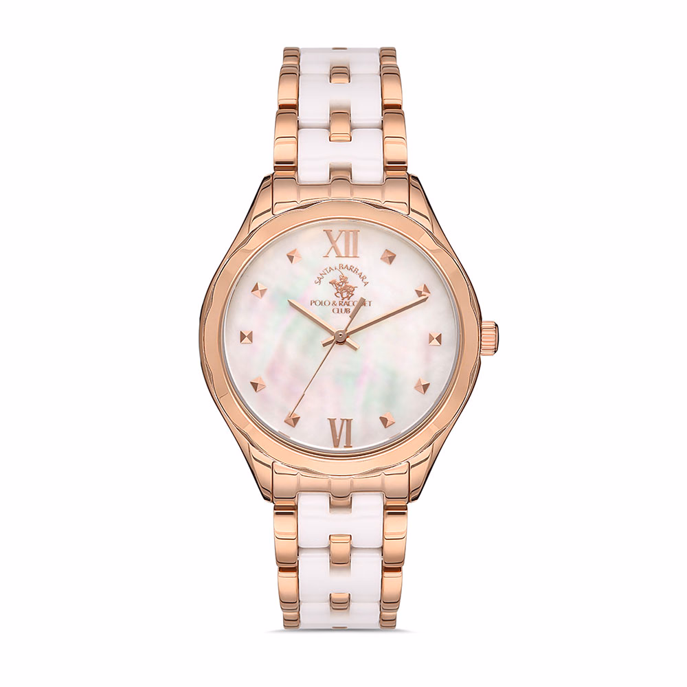 Santa Barbara Polo Unique - Ceas Dama Quartz Alb SB.1.10300.3