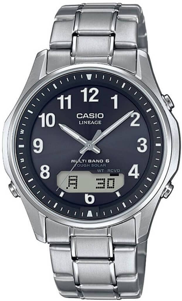 Мъжки часовник Casio Wave Ceptor Solar - LCW-M100TSE-1A2ER