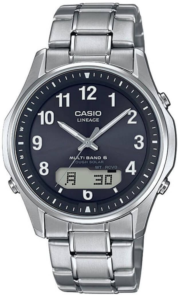 Мъжки часовник Casio Wave Ceptor Solar - LCW-M100TSE-1A2ER