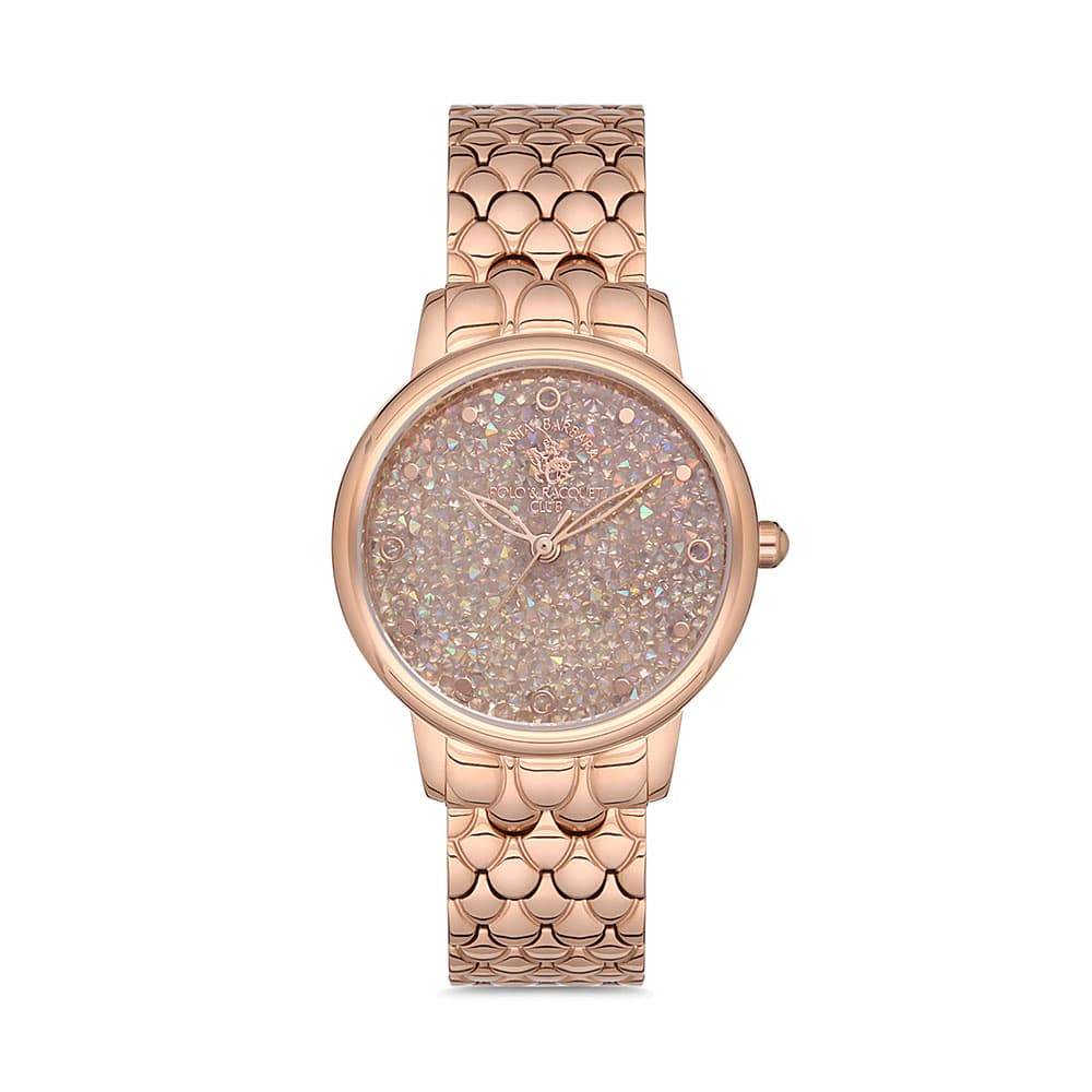 Santa Barbara Polo Unique - Ceas Dama Quartz Auriu Rose SB.1.10127.2
