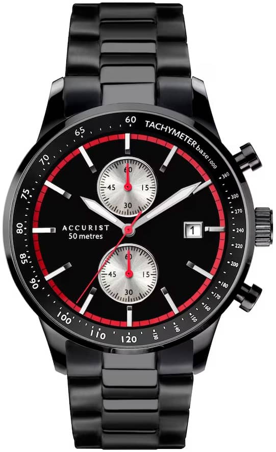 Мъжки аналогов часовник Accurist Chronograph - A-7364