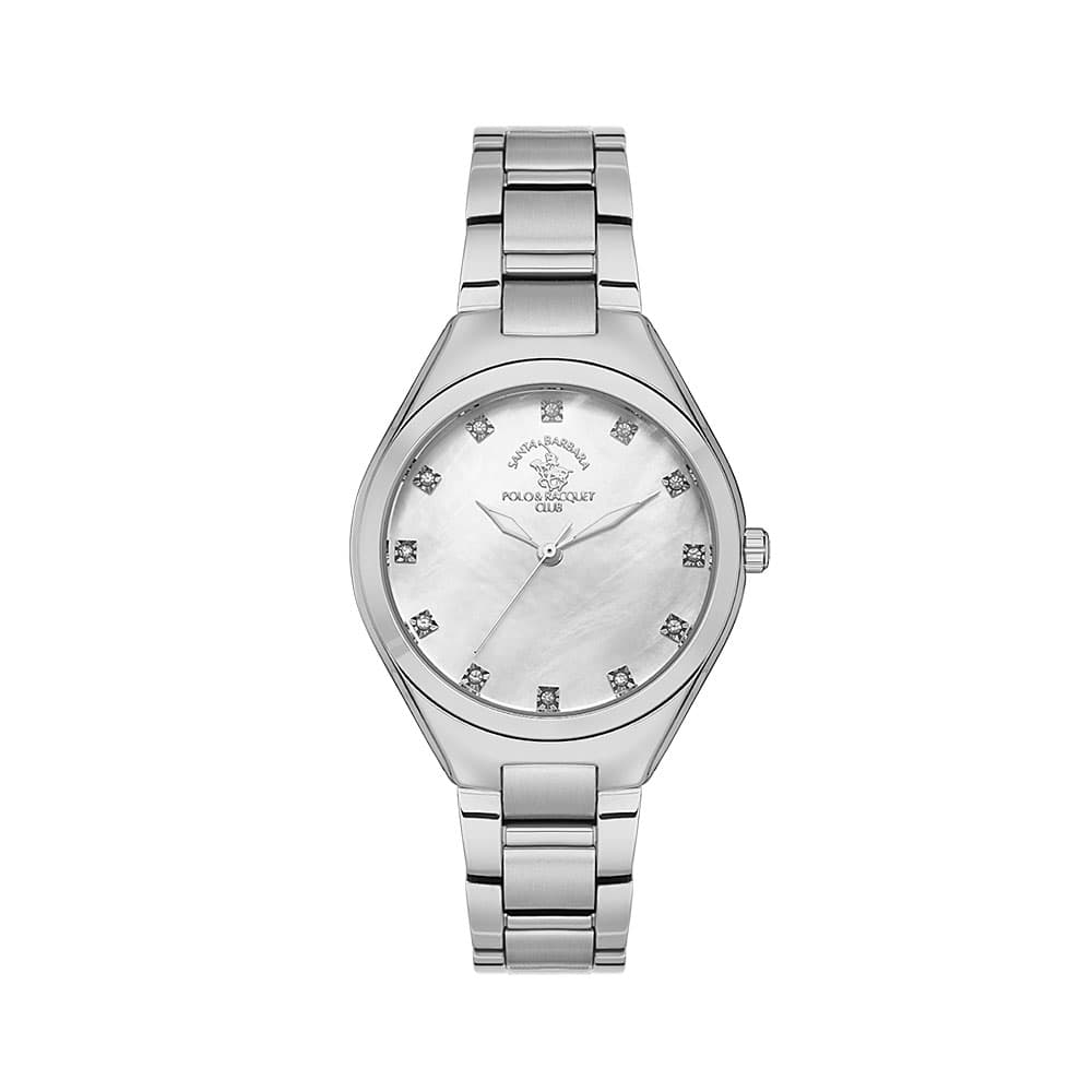 Santa Barbara Polo Unique - Ceas Dama Quartz Argintiu SB.1.10487.1
