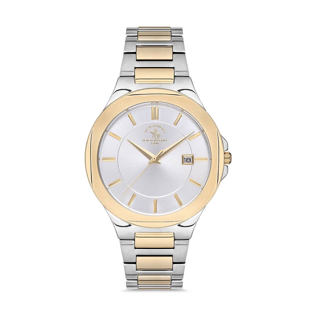 Santa Barbara Polo Noble - Ceas Barbatesc Quartz Auriu SB.1.10154.6