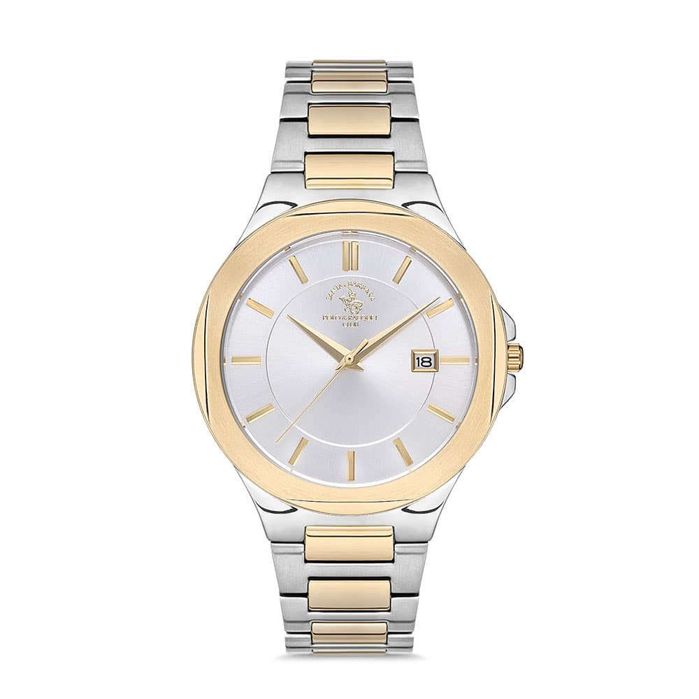 Santa Barbara Polo Noble - Ceas Barbatesc Quartz Auriu SB.1.10154.6