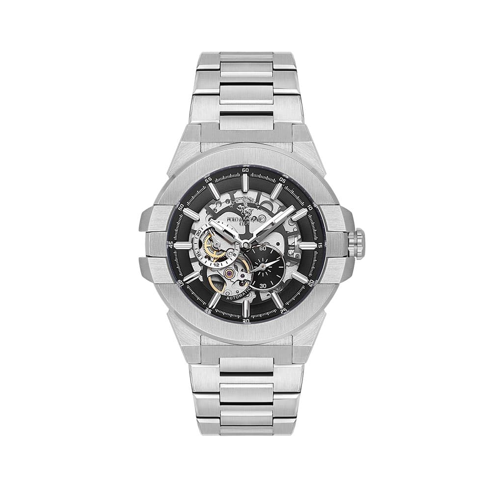 Santa Barbara Polo Legend - Ceas Barbatesc Automatic Argintiu SB.1.10636.2