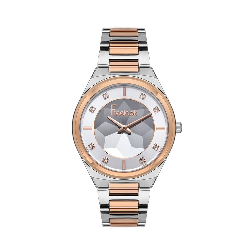 Freelook Eiffel - Ceas Dama Quartz Argintiu FL.1.10379.4