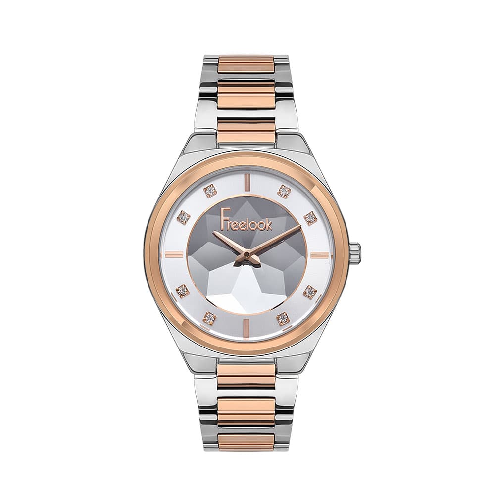 Freelook Eiffel - Ceas Dama Quartz Argintiu FL.1.10379.4