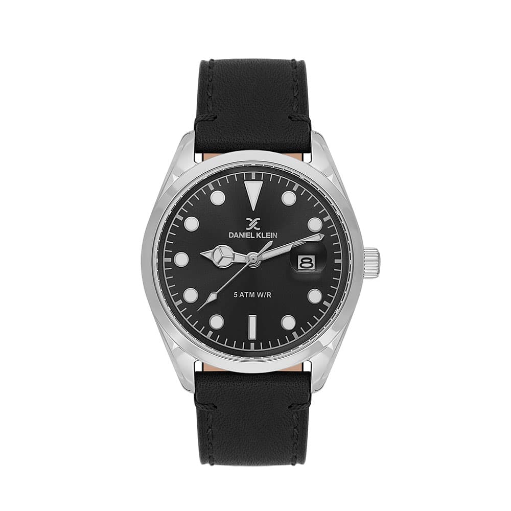 Daniel Klein Premium - Ceas Barbatesc Quartz Negru DK.1.13836.1