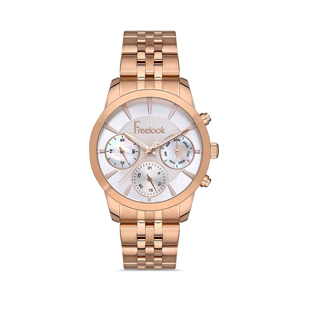 Freelook Belle - Ceas Dama Quartz Auriu Rose FL.1.10358.5
