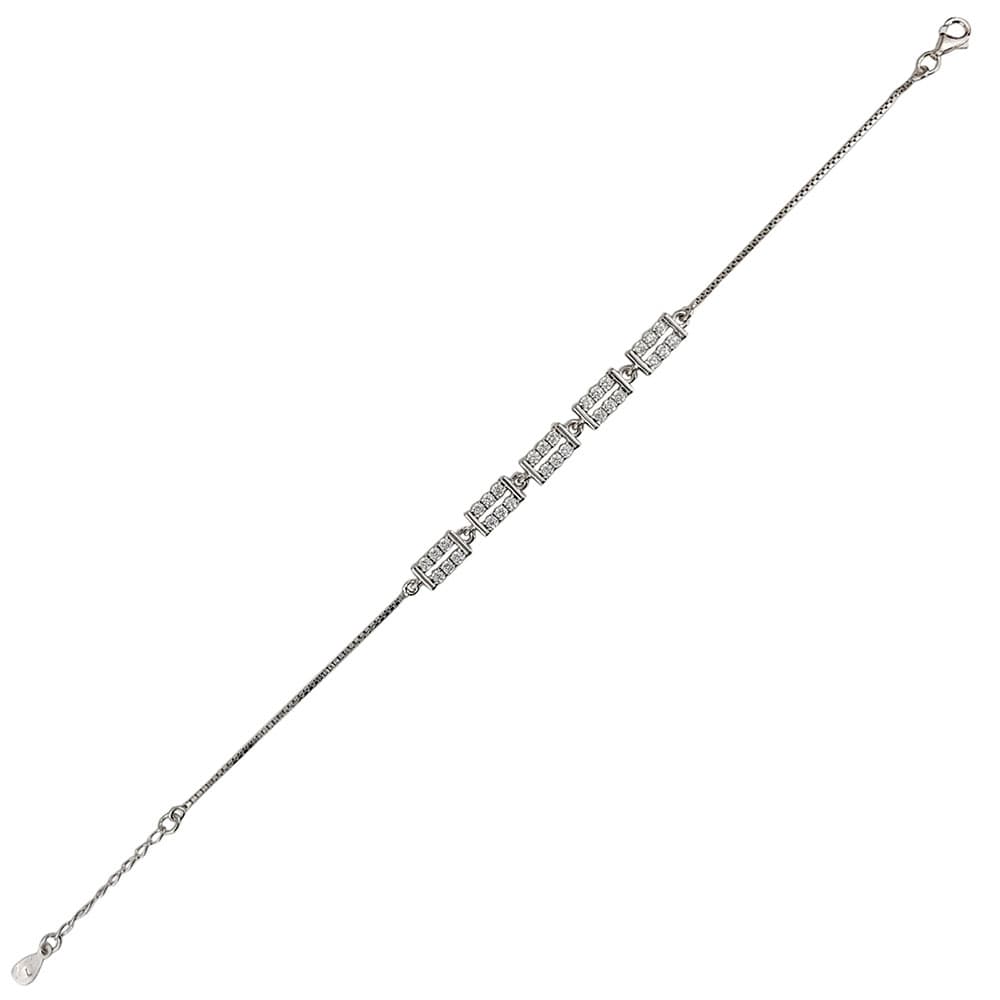 Bratara argint dreptunghiuri Thia
