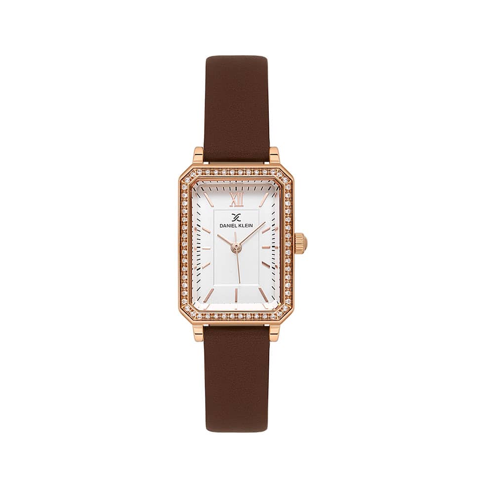 Daniel Klein Premium - Ceas Dama Quartz Cafeniu DK.1.13971.4