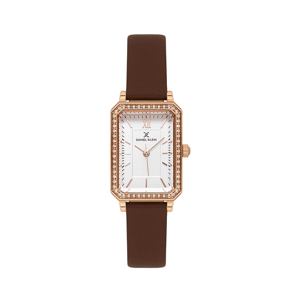 Daniel Klein Premium - Ceas Dama Quartz Cafeniu DK.1.13971.4