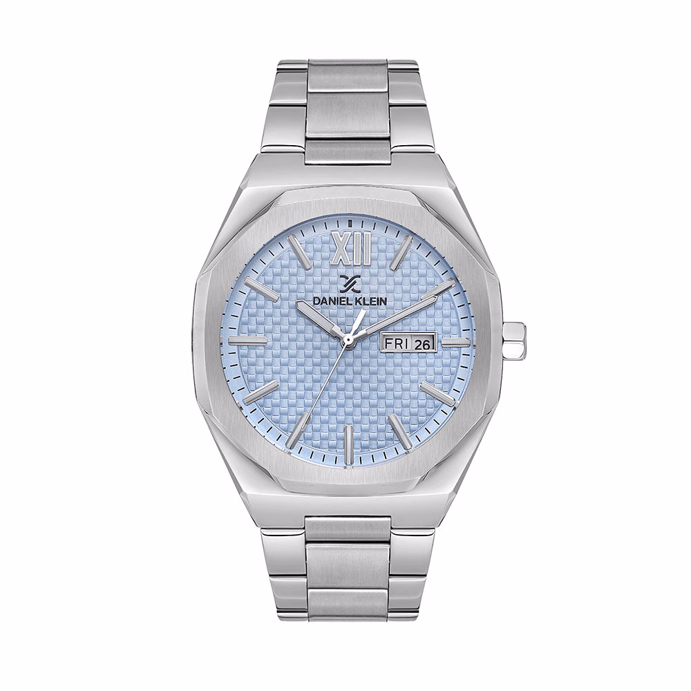 Daniel Klein Premium - Ceas Barbatesc Quartz Argintiu DK.1.14149.4