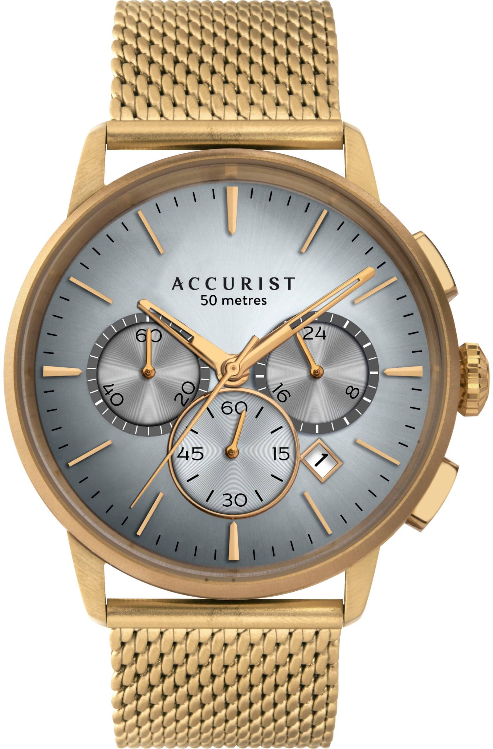 Мъжки аналогов часовник Accurist Chronograph - A-7316