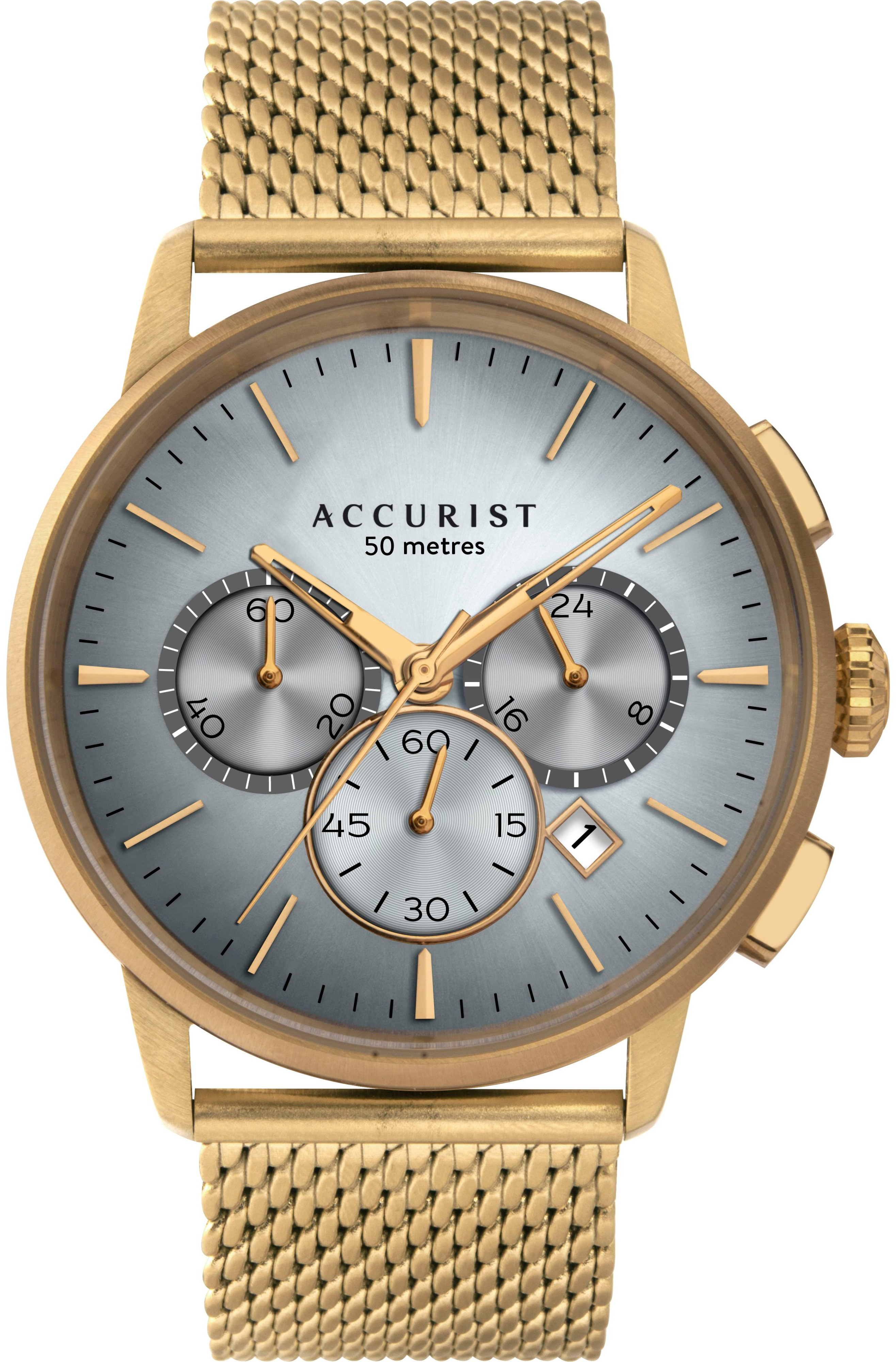 Мъжки аналогов часовник Accurist Chronograph - A-7316