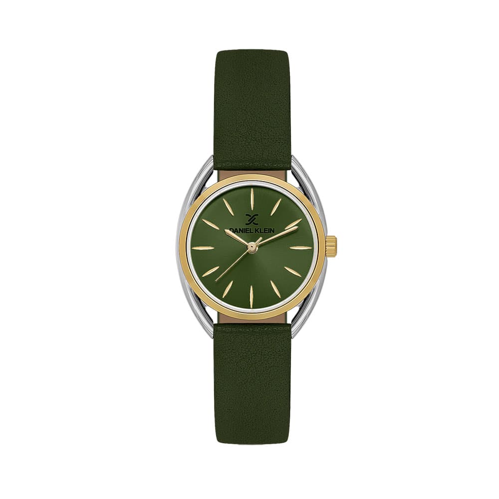 Daniel Klein Premium - Ceas Dama Quartz Olive DK.1.14181-3