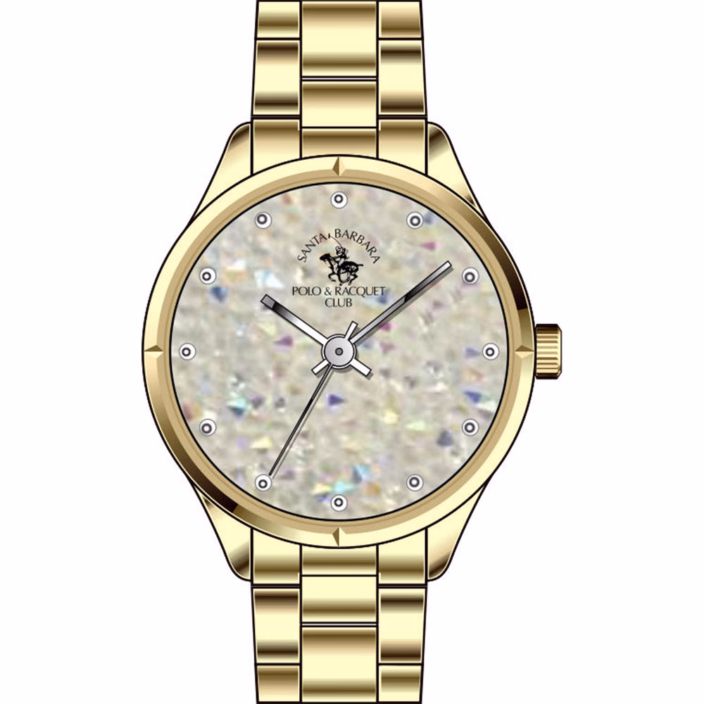 Santa Barbara Polo Unique - Ceas Dama Quartz Auriu SB.2.10001.2