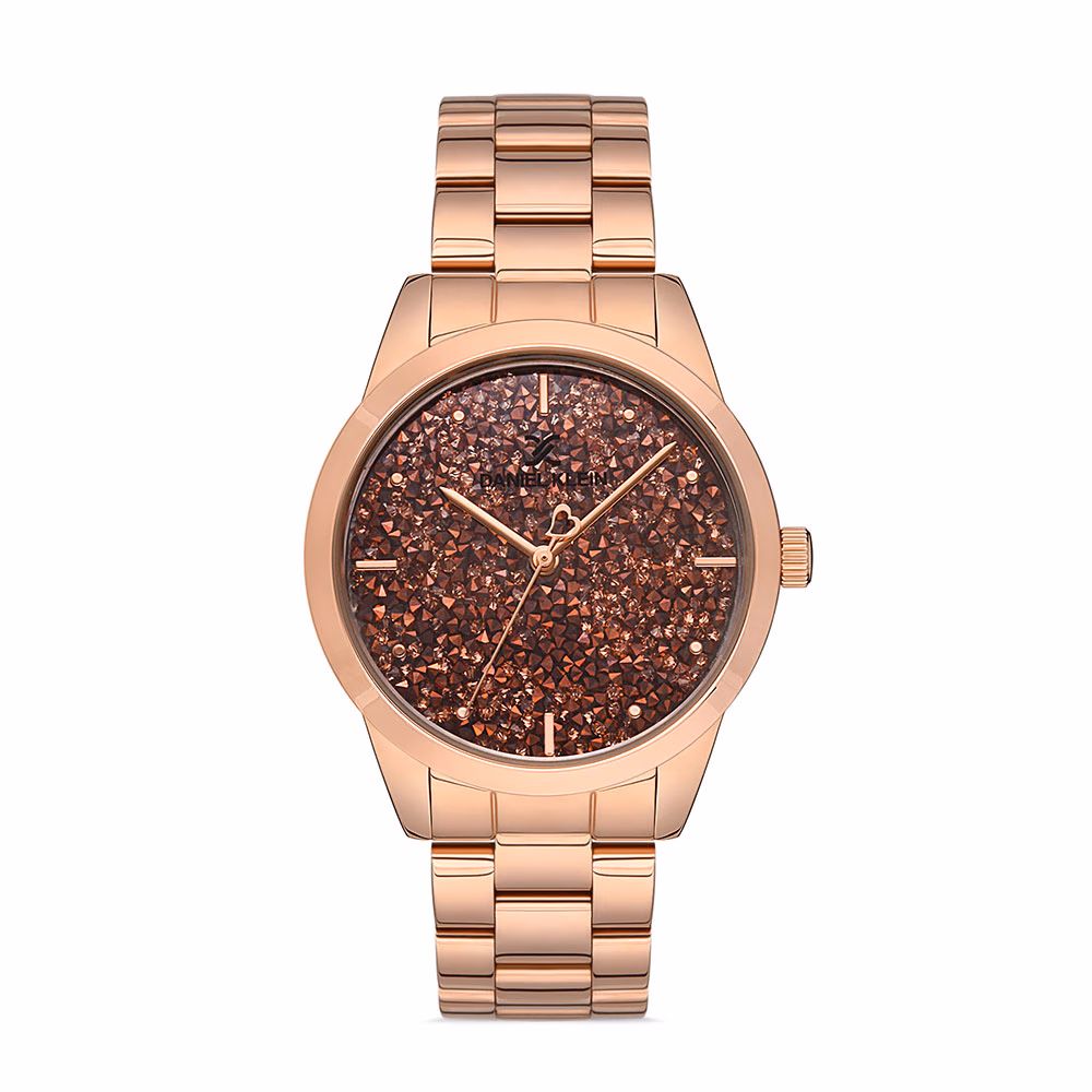 Daniel Klein Premium - Ceas Dama Quartz Auriu Rose DK.1.13055.2