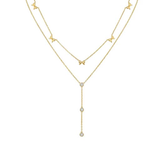 Lant Inox Auriu Thia Jewelry S. Steel Dama