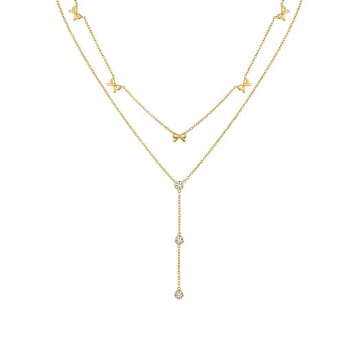 Lant Inox Auriu Thia Jewelry S. Steel Dama