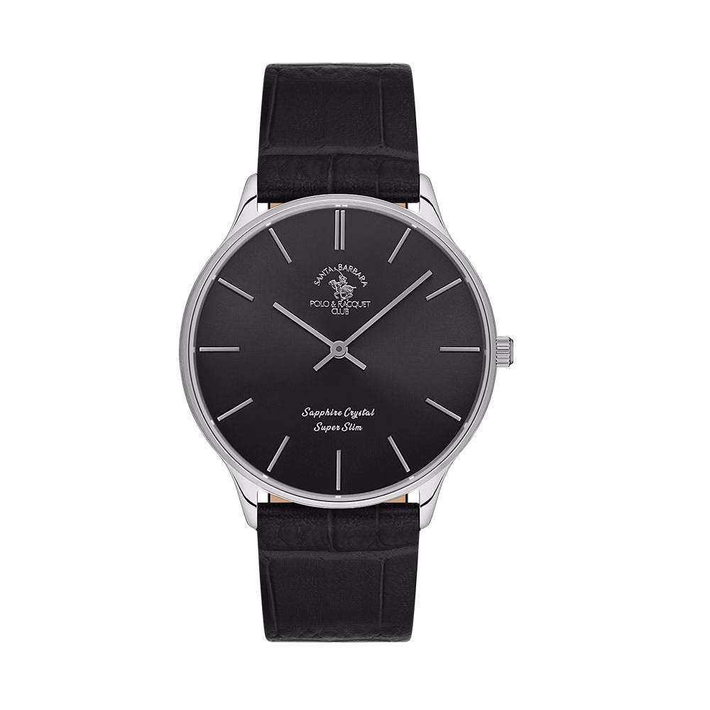 Santa Barbara Polo Noble - Ceas Barbatesc Quartz Negru SB.1.10603.2