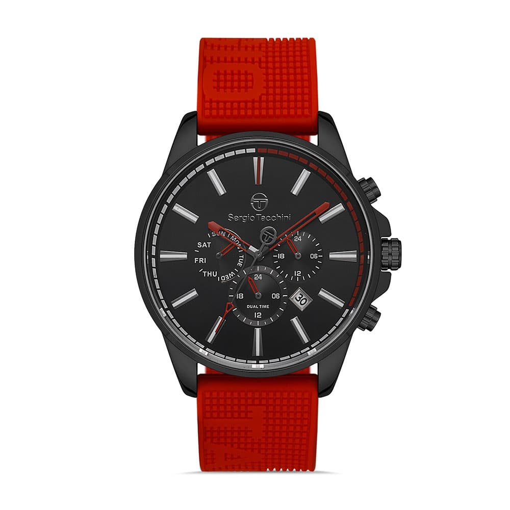 Sergio Tacchini Archivio - Ceas Barbatesc Quartz Rosu ST.1.10261.4