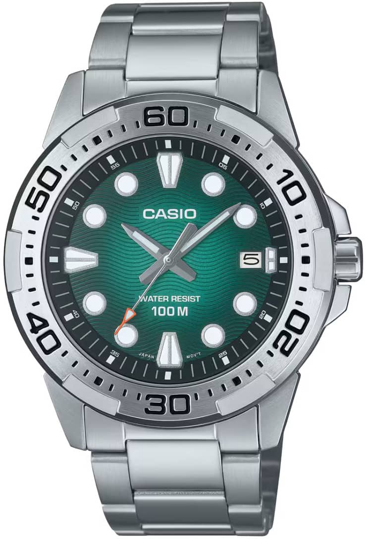 Мъжки аналогов часовник Casio - MTD-140D-3AVDF