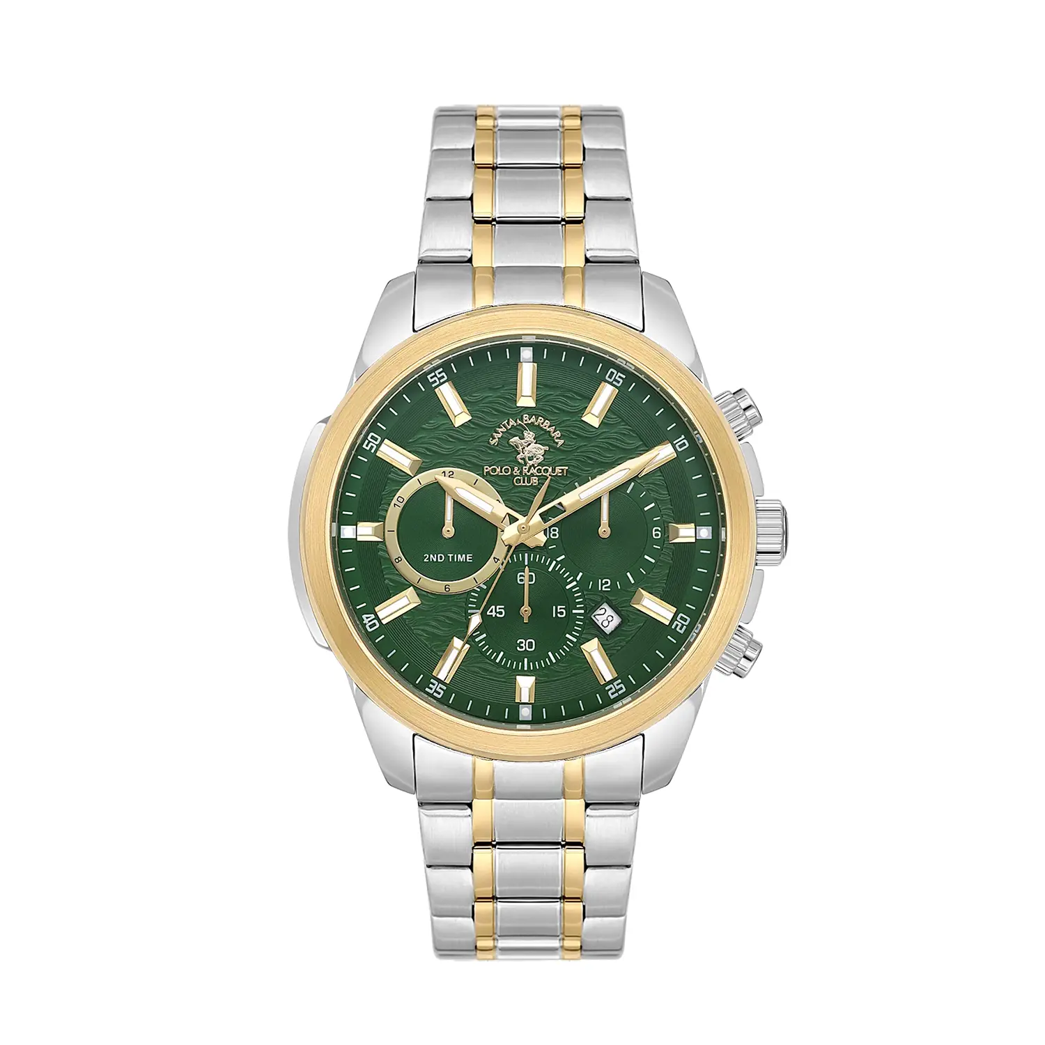 Santa Barbara Polo Legend - Ceas Barbatesc Quartz Auriu SB.4.10047-6