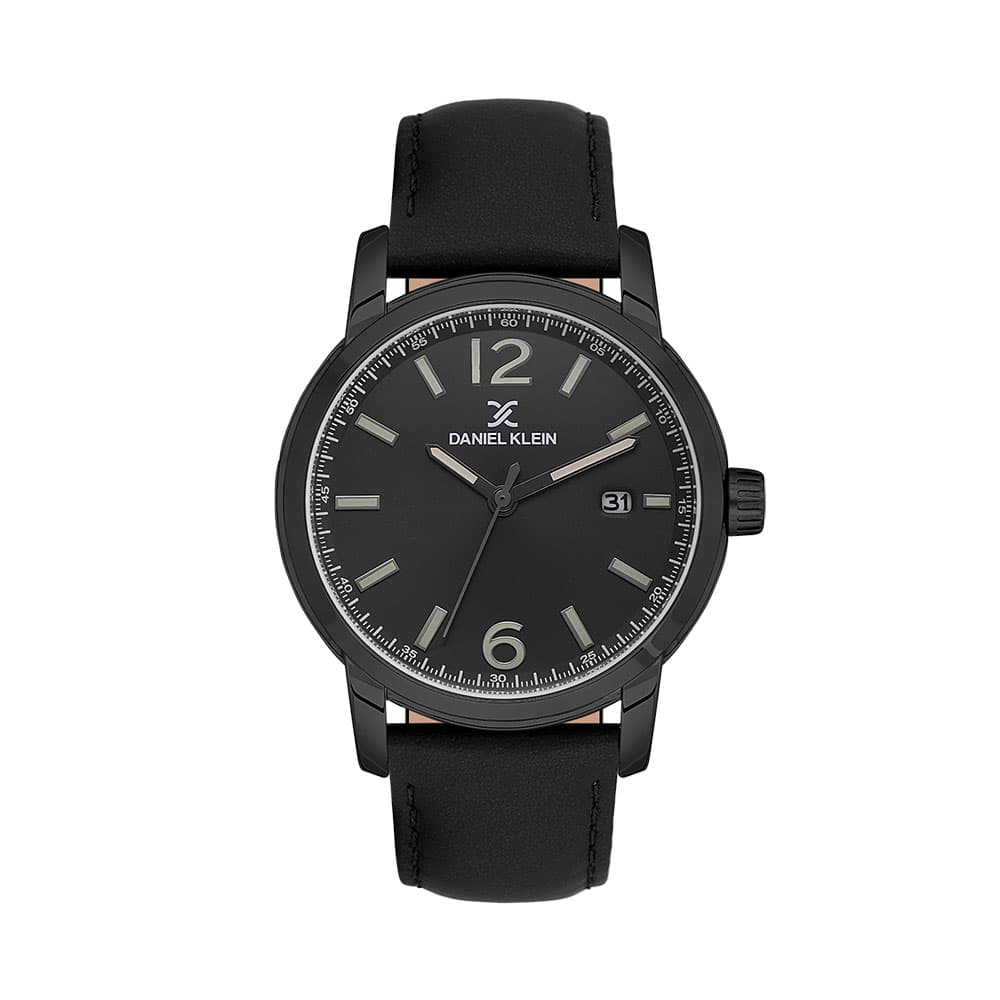 Daniel Klein Premium - Ceas Barbatesc Quartz Negru DK.1.13798.5