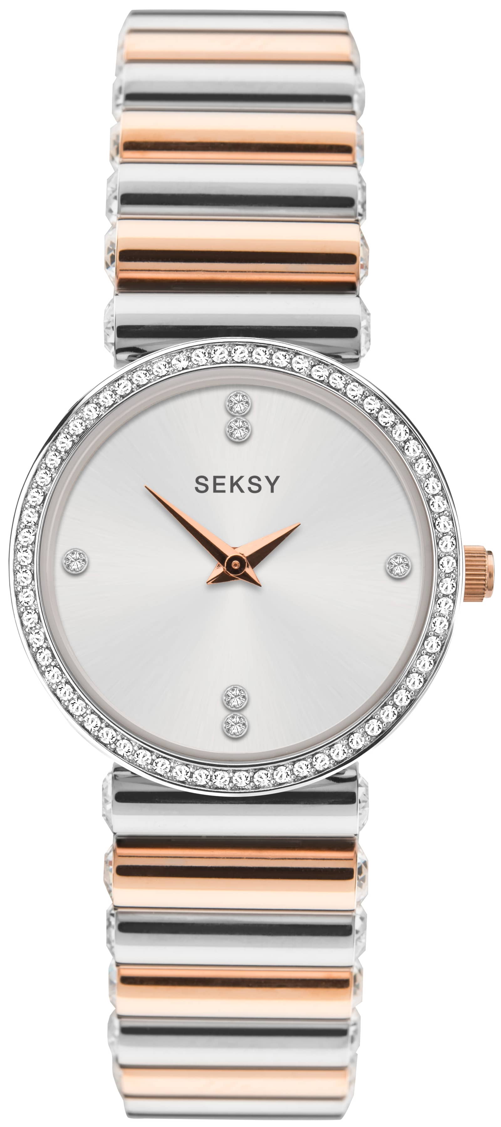 Дамски часовник Seksy Edge Swarovski Crystals - S-40045.94