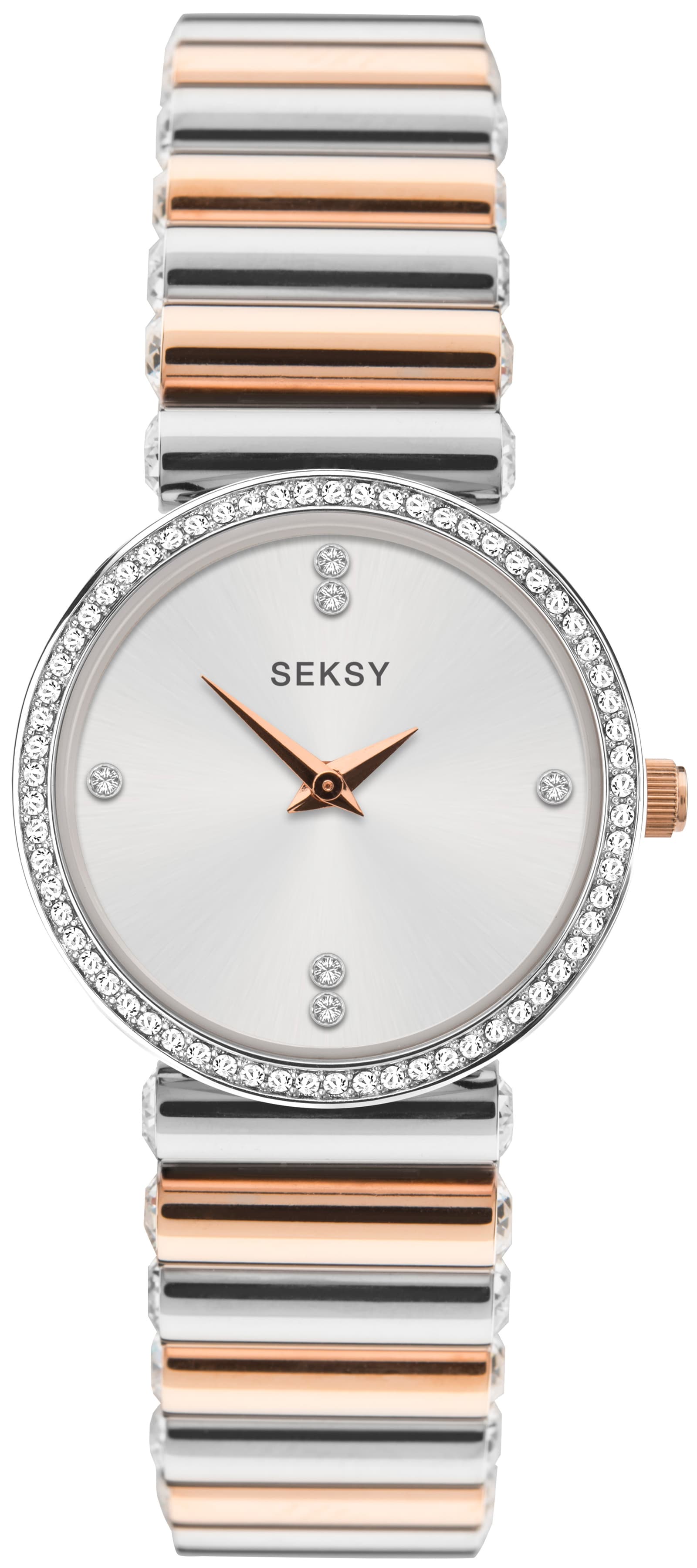 Дамски часовник Seksy Edge Swarovski Crystals - S-40045.94