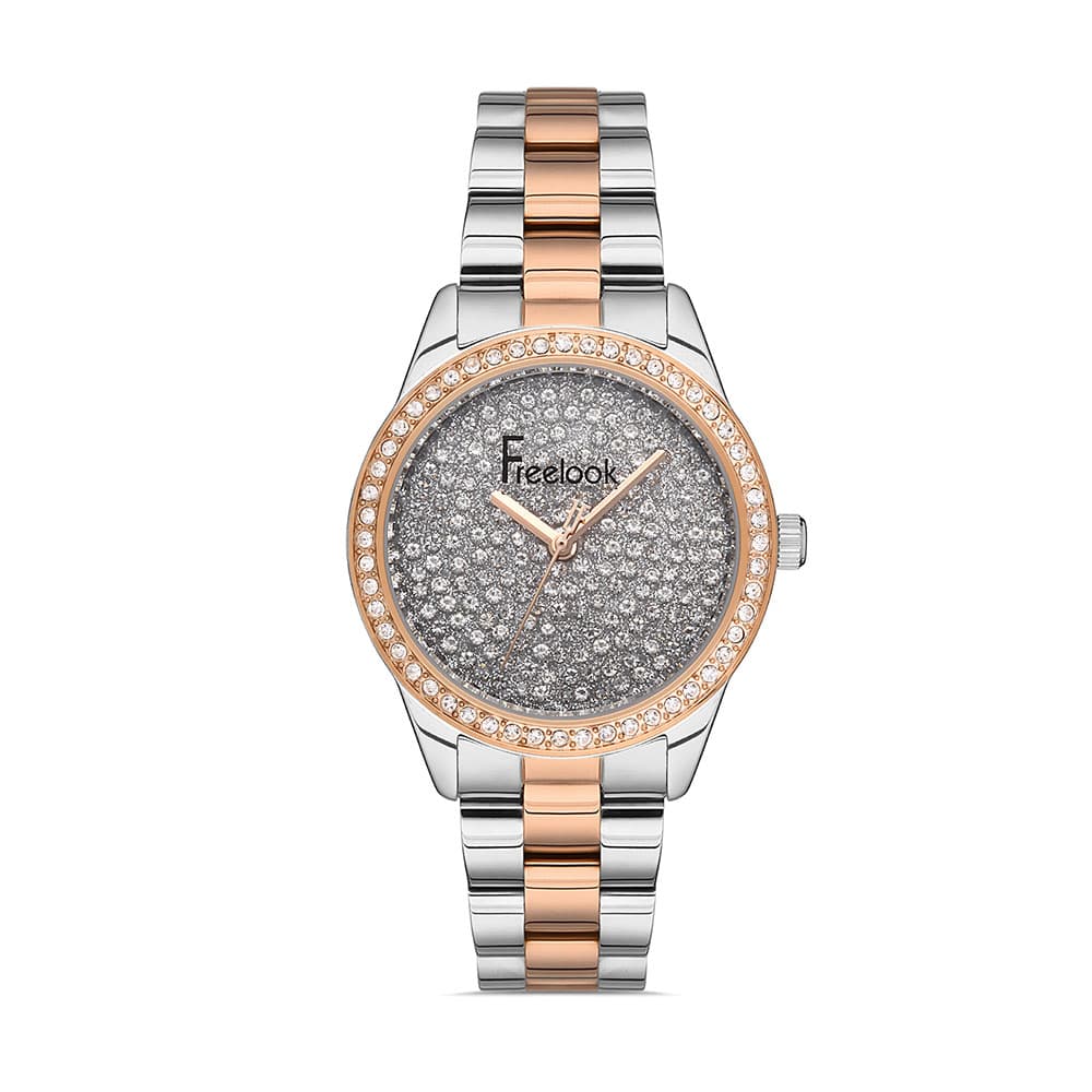 Freelook Lumiere - Ceas Dama Quartz Auriu Rose FL.1.10293.2