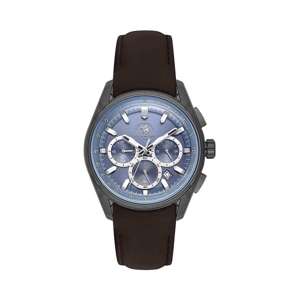 Santa Barbara Polo Legend - Ceas Barbatesc Quartz Cafeniu SB.1.10635.5