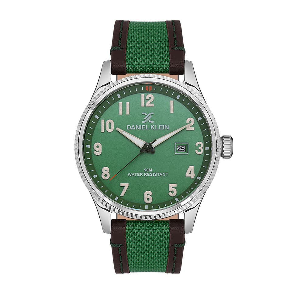 Daniel Klein Premium - Ceas Barbatesc Quartz Verde DK.1.13557.3