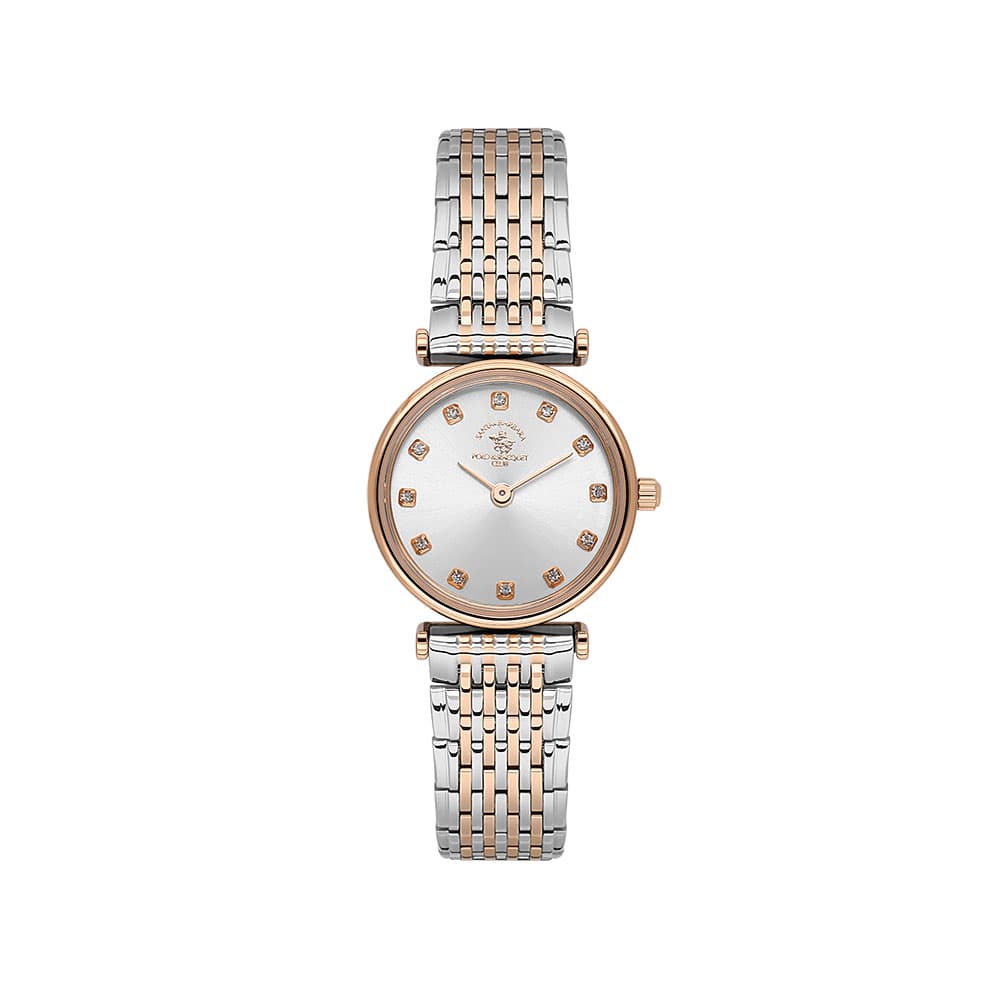 Santa Barbara Polo Unique - Ceas Dama Quartz Auriu Rose SB.4.10019.6
