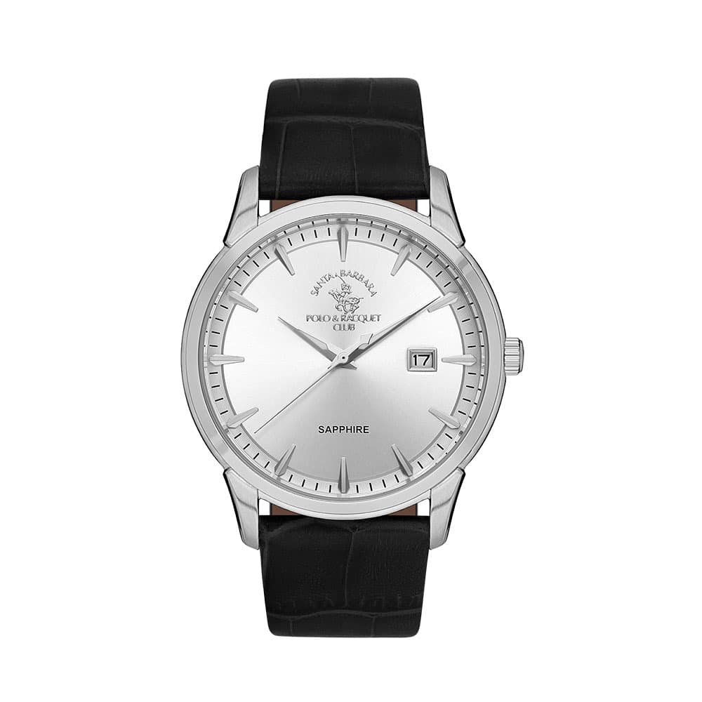 Santa Barbara Polo Noble - Ceas Barbatesc Quartz Negru SB.1.10513.1