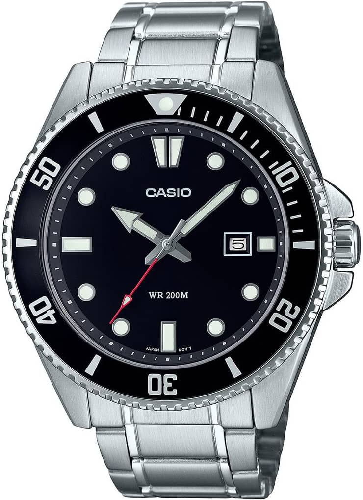 Мъжки аналогов часовник Casio Diving - MDV-107D-1A1VEF