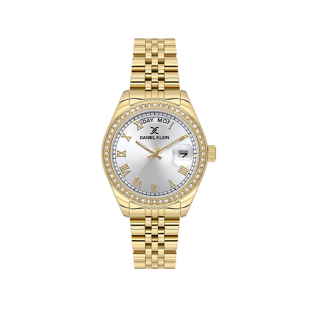 Daniel Klein Premium - Ceas Dama Quartz Auriu DK.1.13867.3