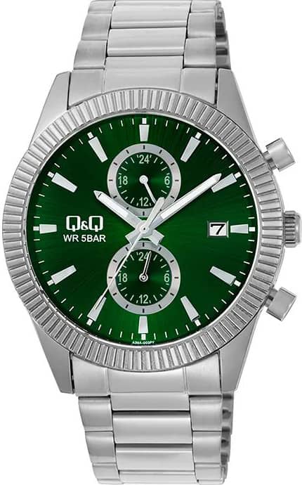 Мъжки аналогов часовник Q&Q Chronograph - A39A-003PY